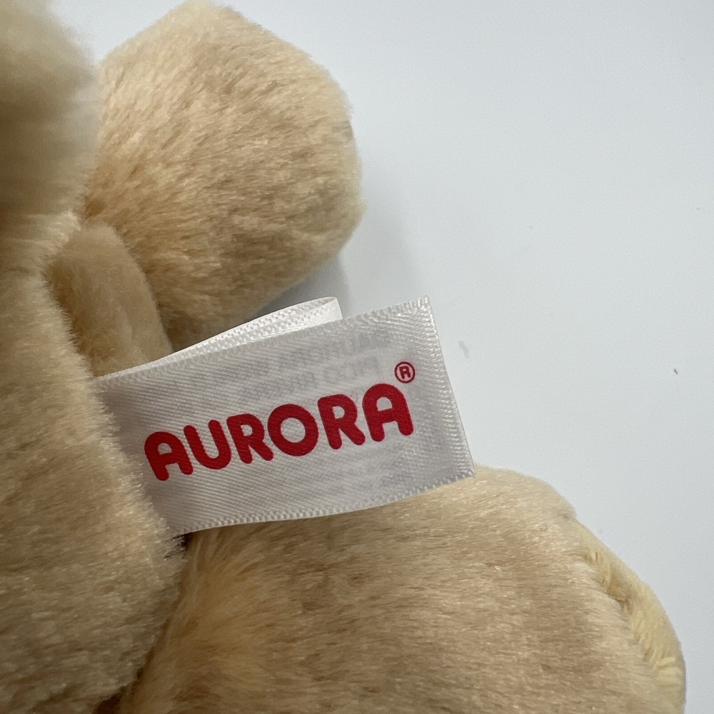 Aurora Mini Flopsie Golden Retriever 8 inch‎ Long Plush Stuffed Animal NWT - Picture 12 of 13